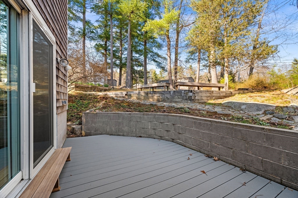 154 R Eastern Avenue Essex, MA 01929 - Photo 32 of 40 a view of a backyard of the house