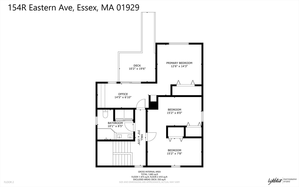 154 R Eastern Avenue Essex, MA 01929 - Photo 40 of 40 a picture of a floor plan