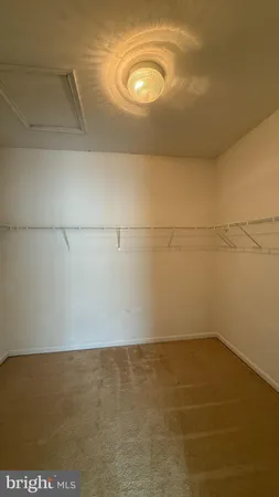 a view of a room with an empty space