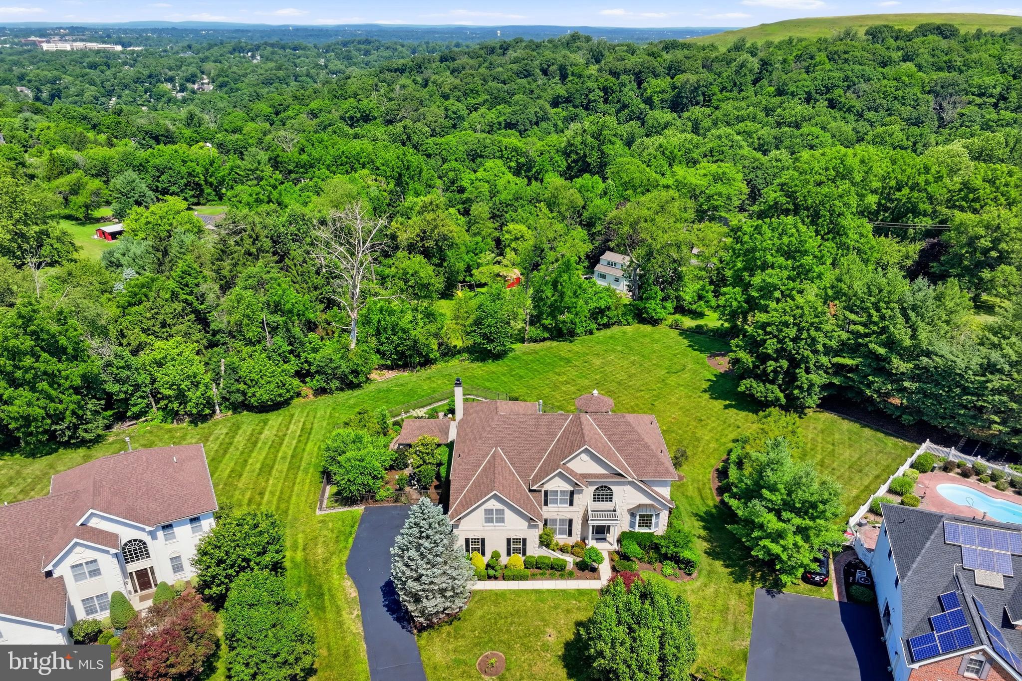 2303 Redtail Road Norristown, PA 19403 - Photo 5 of 53 an aerial view of a house with a garden