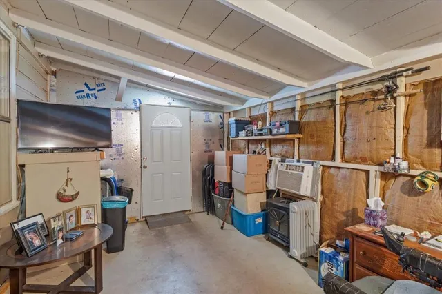 a view of a storage & utility room