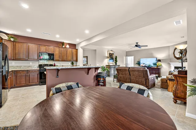 a bathroom with a double vanity sink and mirror