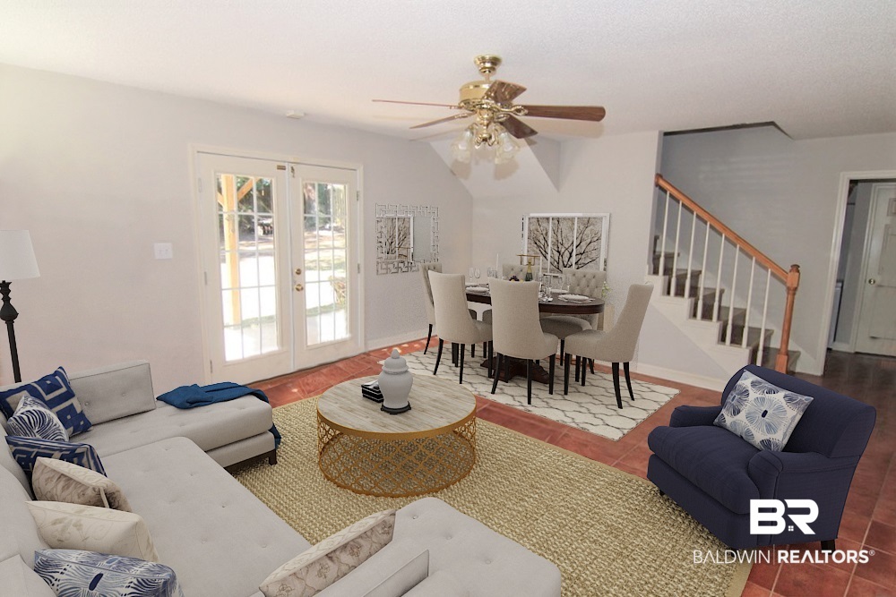 160 Ettle Street Fairhope, AL 36532 - Photo 3 of 26 Family Room-Virtually Staged