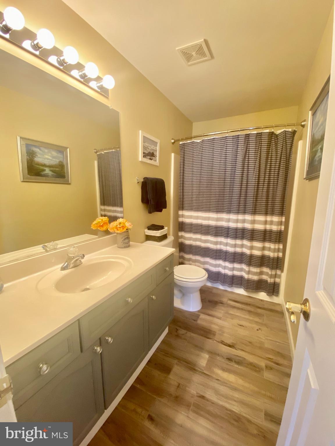 64 Tavern Road Stafford, VA 22554 - Photo 13 of 24 a bathroom with a sink a toilet and shower