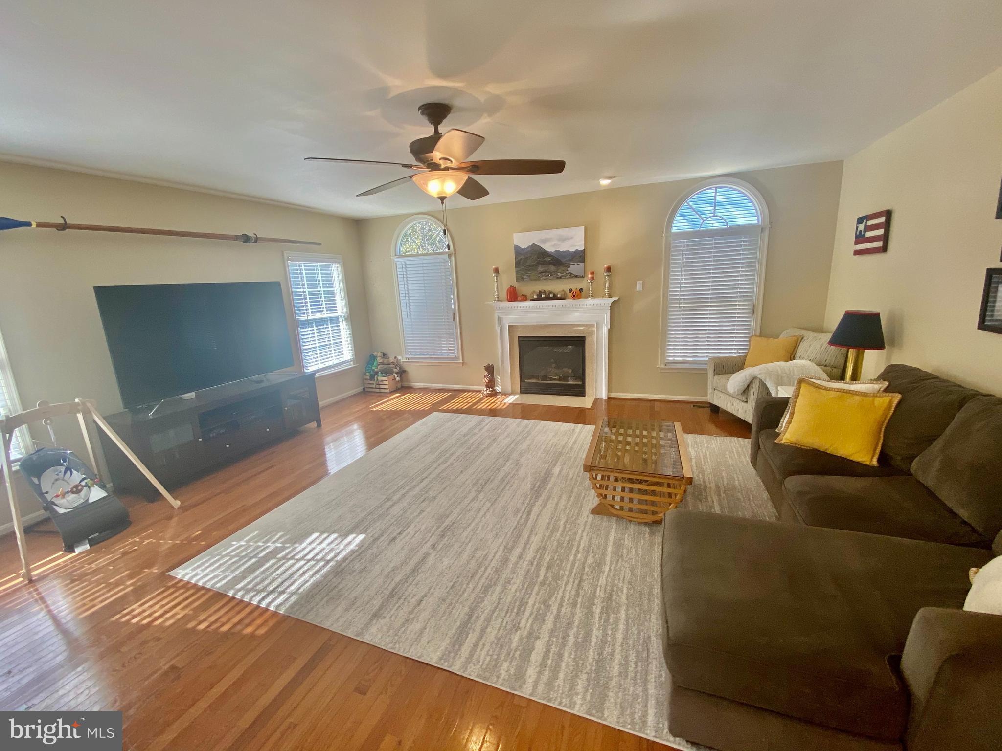 64 Tavern Road Stafford, VA 22554 - Photo 24 of 24 a living room with furniture and a fireplace