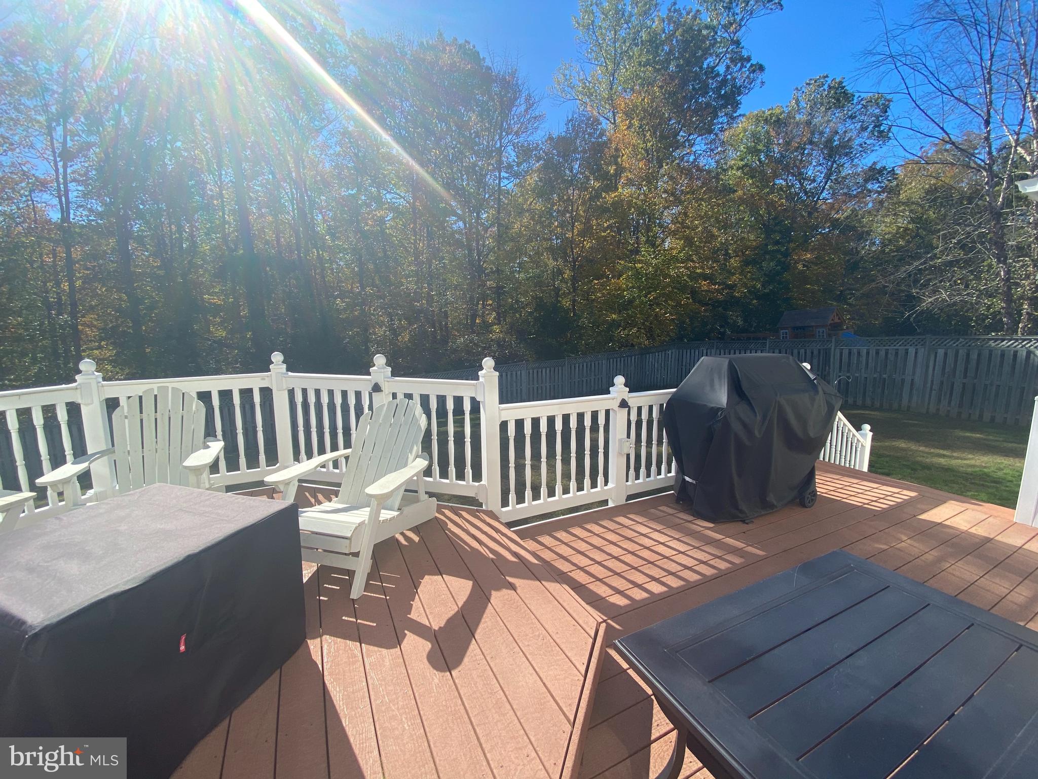 64 Tavern Road Stafford, VA 22554 - Photo 10 of 24 a view of a deck with a chair