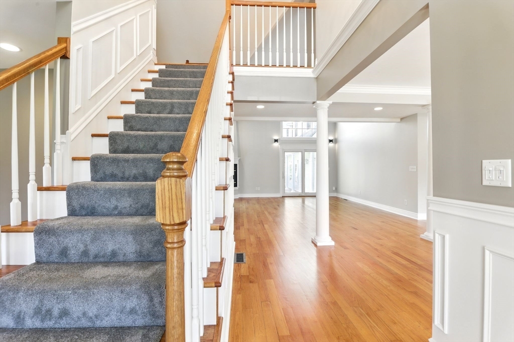 5 Bennett Road Hampden, MA 01036 - Photo 5 of 42 a view of entryway and hall with wooden floor