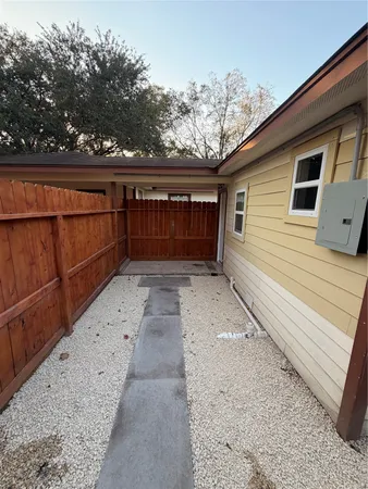 a view of house with outdoor space