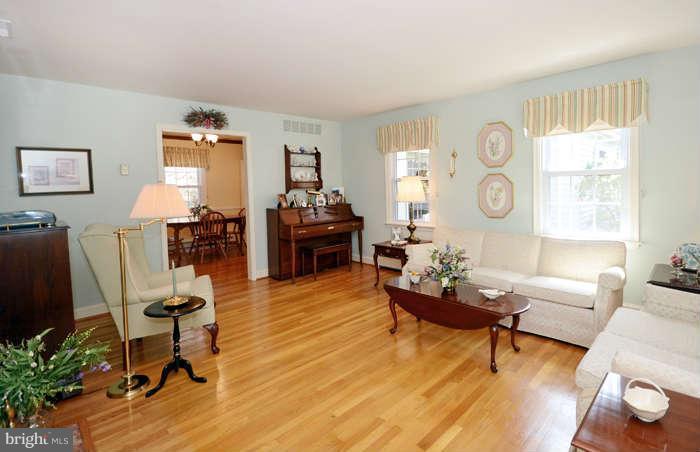 4453 Carroll Manor Road Baldwin, MD 21013 - Photo 5 of 30 a living room with furniture and wooden floor