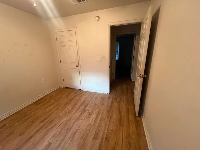 wooden floor in a gallery