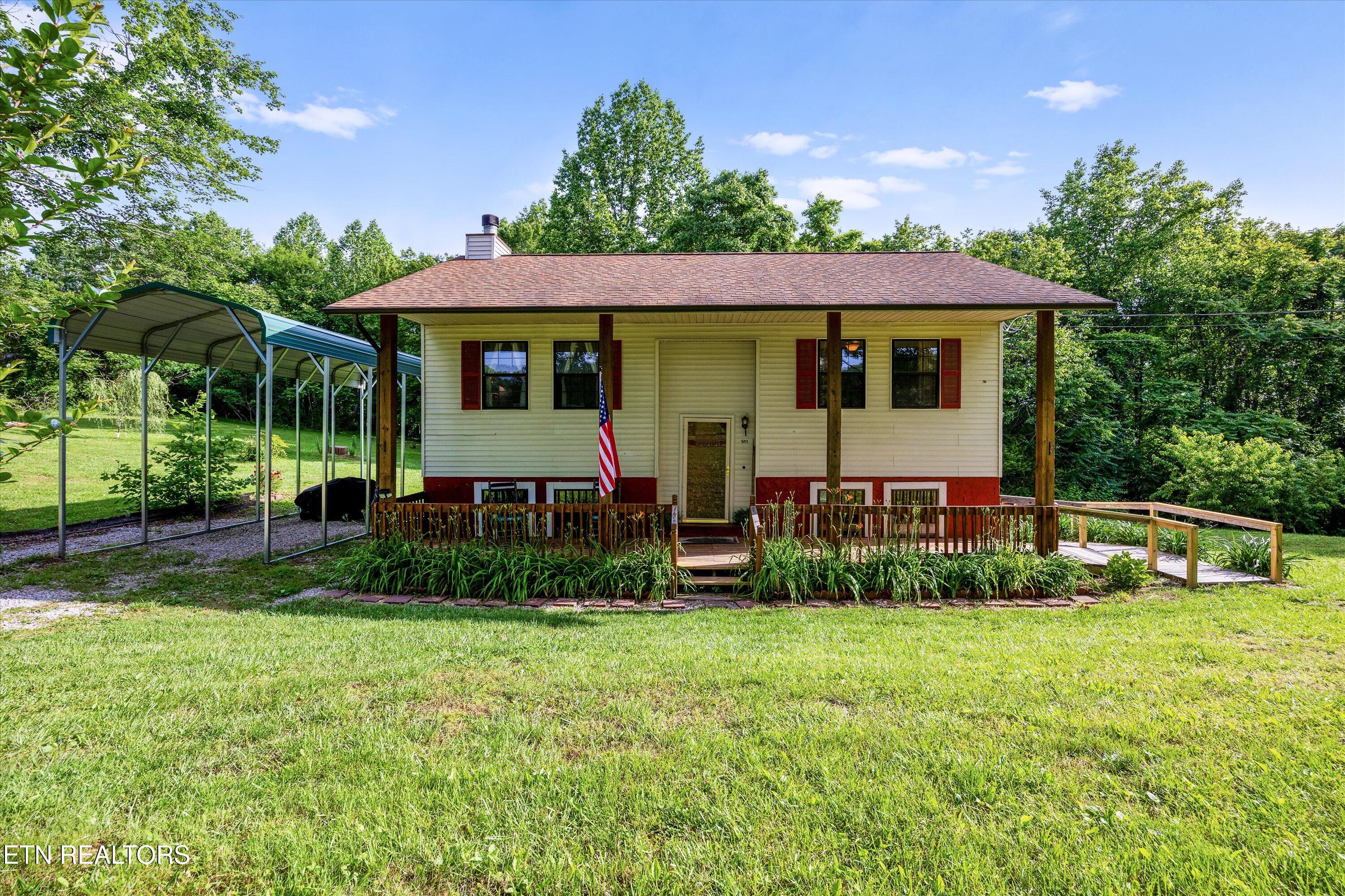 501 Big Sinks Road Sharps Chapel, TN 37866 - Photo 1 of 29 view from driveway