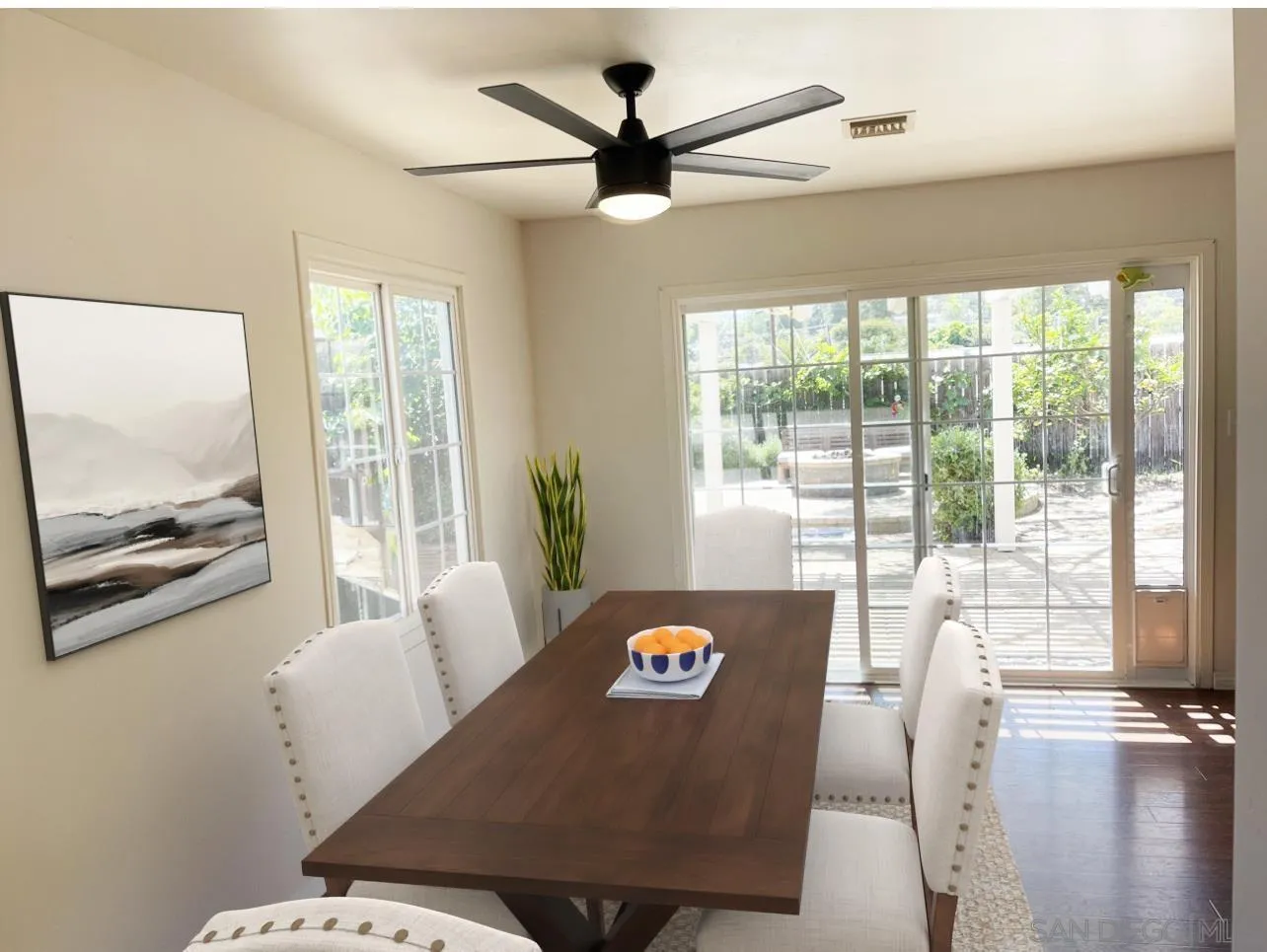 14150 Tobiasson Road Poway, CA 92064 - Photo 2 of 12 a view of a dining room with furniture window and outside view
