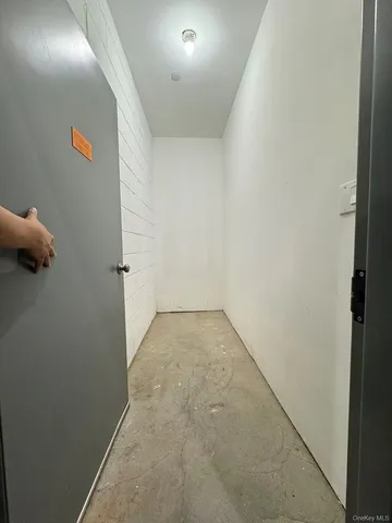 a close view of water heater room