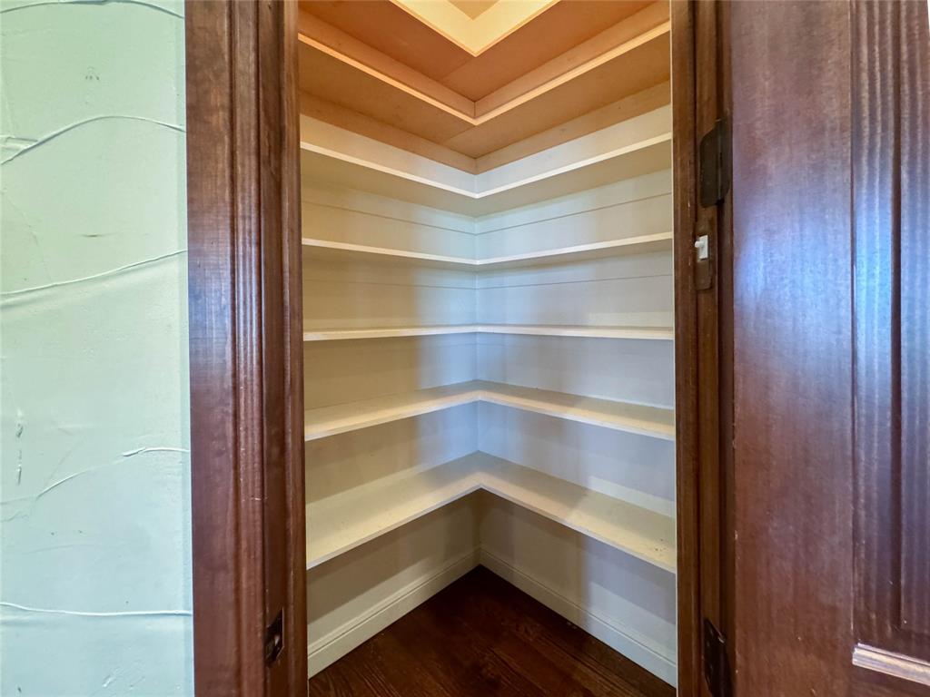 1559 East Blackjack Road East Pilot Point, TX 76258 - Photo 26 of 40 a storage room with wooden floor