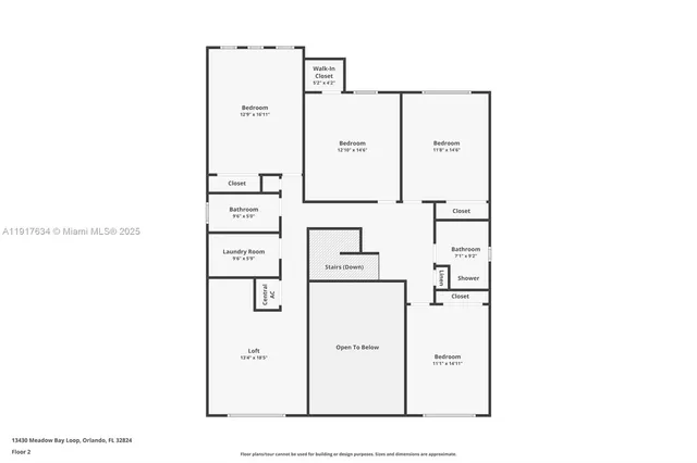 $4,200 | 13430 Meadow Bay Loop, Orlando, FL 32824