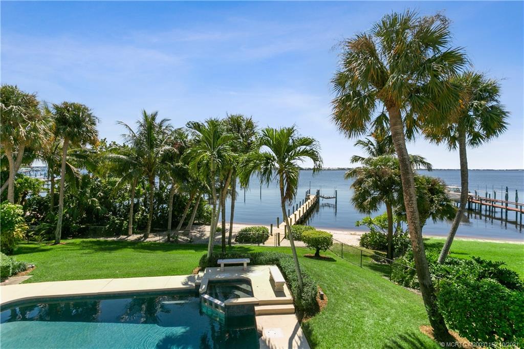 22 Castle Hill Way Stuart, FL 34996 - Photo 5 of 25 Pool Aerial/Waterfront Views