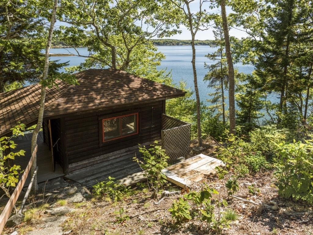 127 Appalachee Road Boothbay Harbor, ME 04538 - Photo 26 of 35 The guest cabin at water’s edge near...