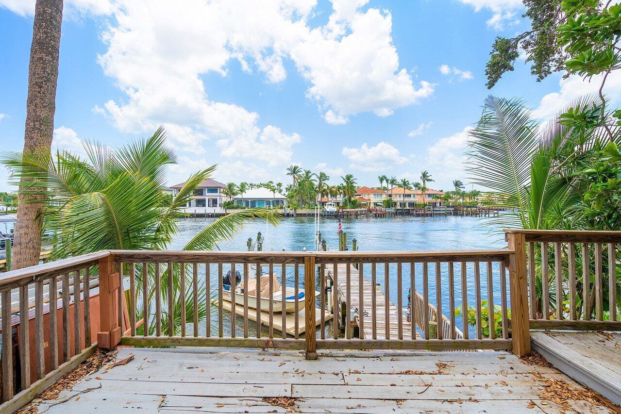 11091 Ellison Wilson Road North Palm Beach, FL 33408 - Photo 29 of 47 Deck Dock Views