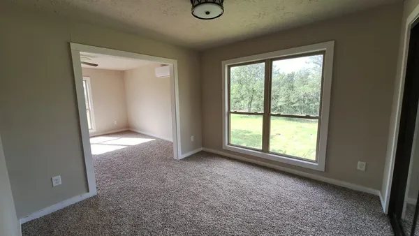 a view of a big yard