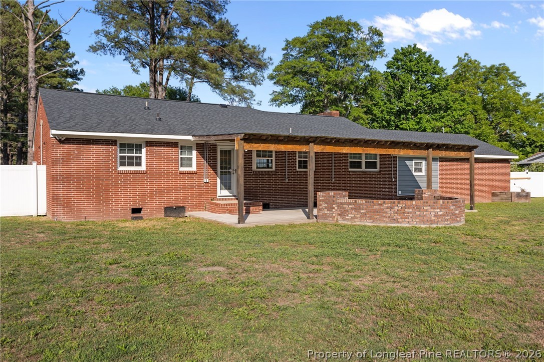 309 Cornith Road Pembroke, NC 28372 - Photo 42 of 49 front view of a house with a yard