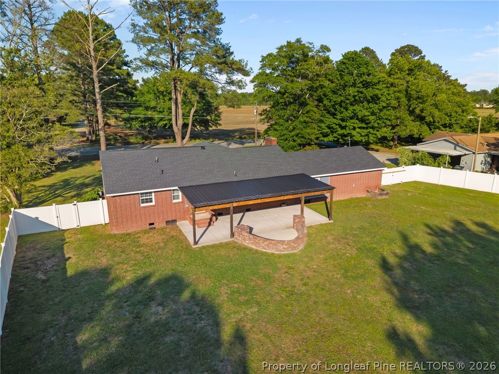 309 Cornith Road Pembroke, NC 28372 - Photo 7 of 49 a view of a big yard with large trees