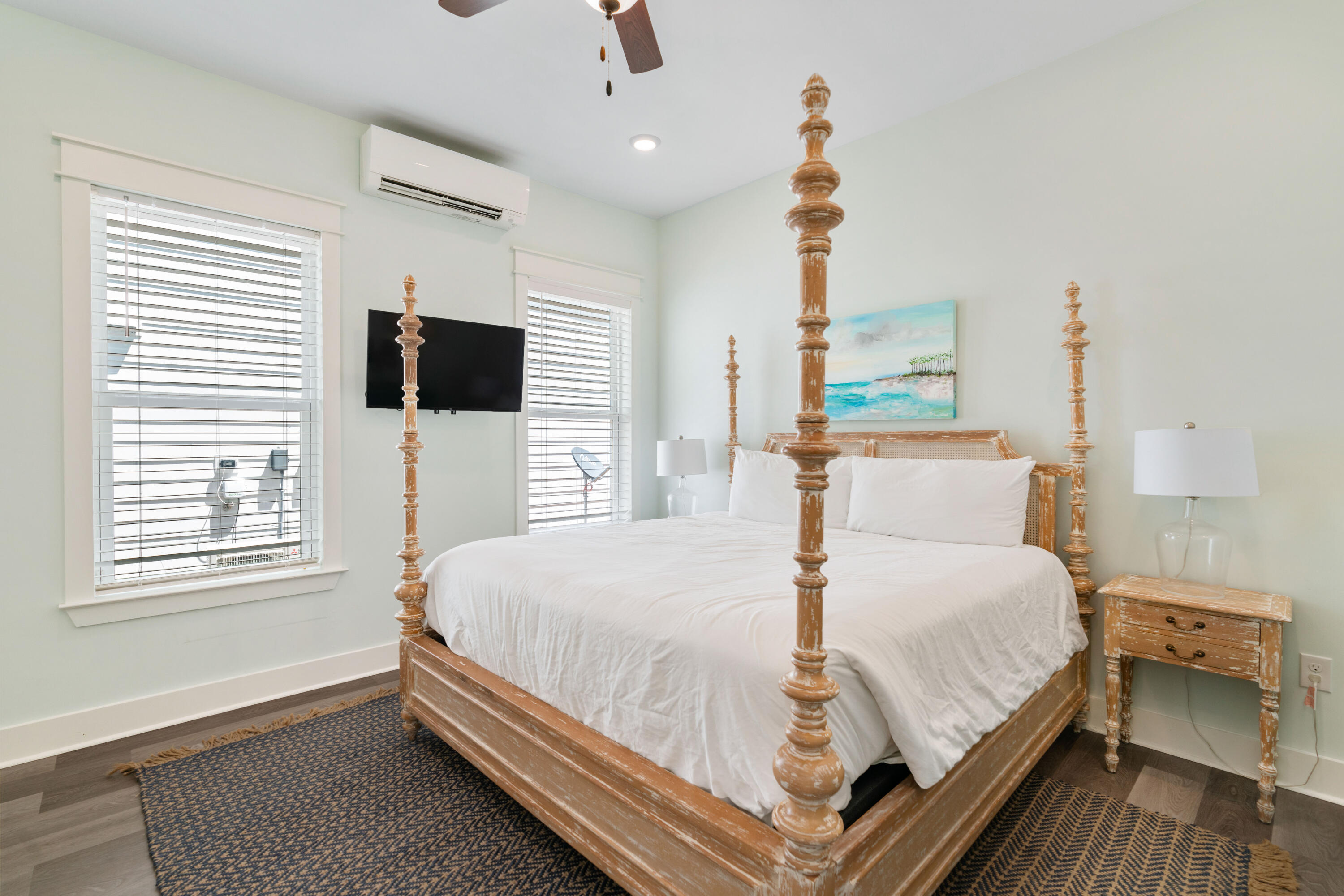 30 Constant Avenue Santa Rosa Beach, FL 32459 - Photo 16 of 51 a bedroom with a bed and a flat screen tv