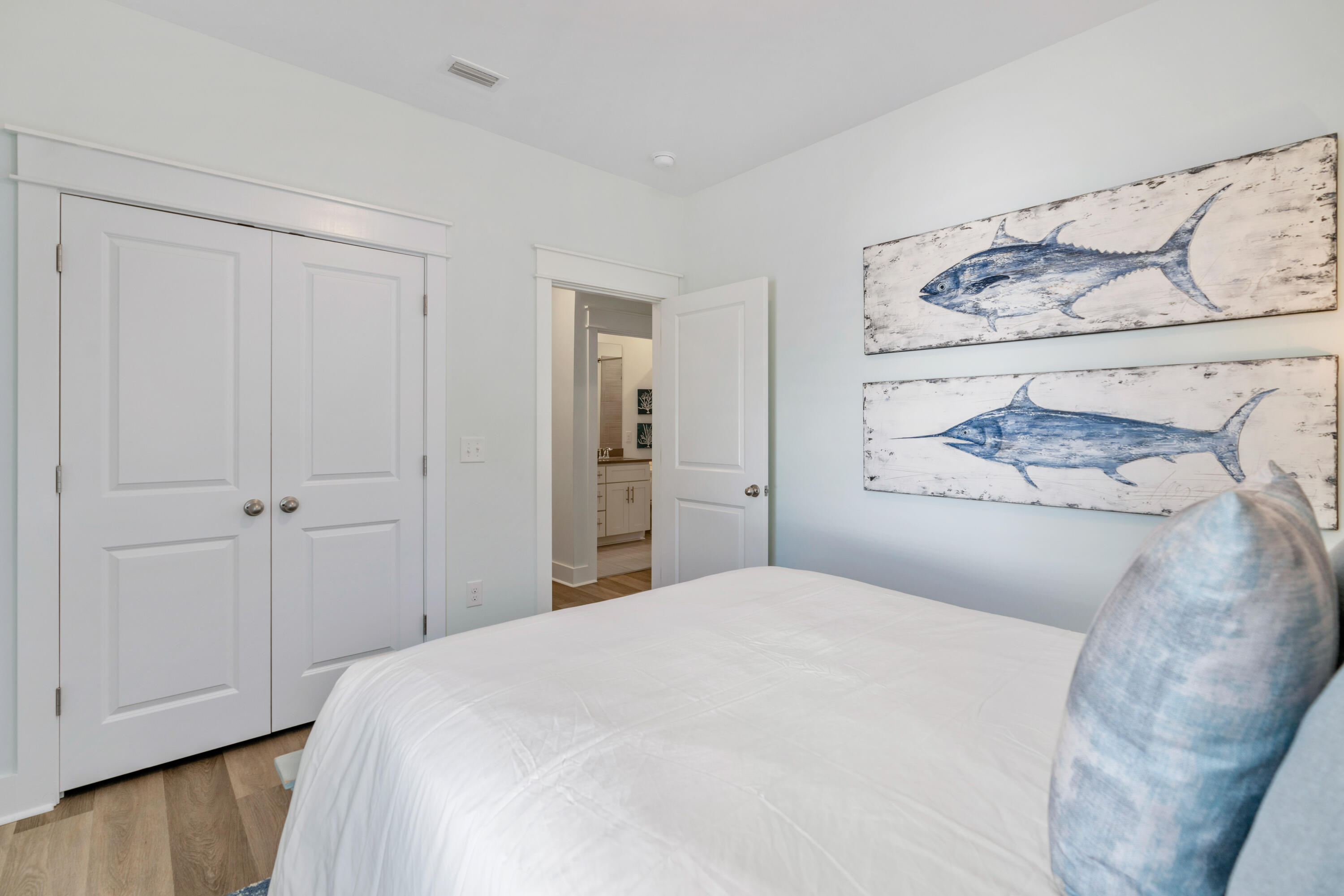 30 Constant Avenue Santa Rosa Beach, FL 32459 - Photo 25 of 51 a bedroom with a bed and cabinets