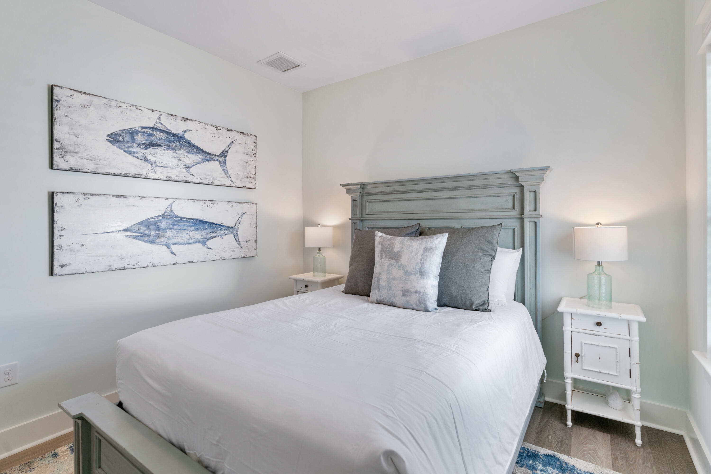 30 Constant Avenue Santa Rosa Beach, FL 32459 - Photo 26 of 51 a bedroom with a bed and a painting on the wall