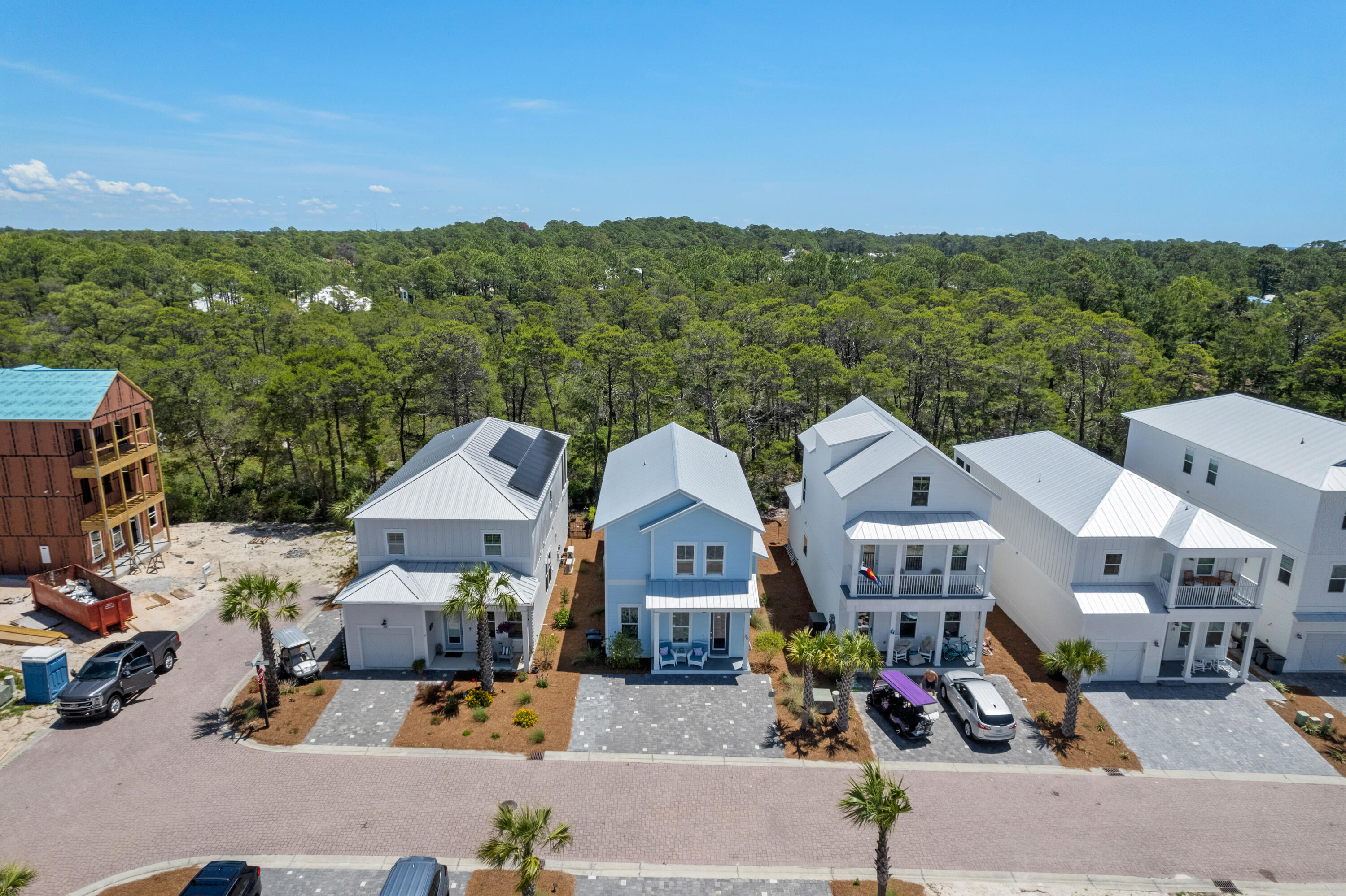 30 Constant Avenue Santa Rosa Beach, FL 32459 - Photo 42 of 51 an aerial view of a town with big houses