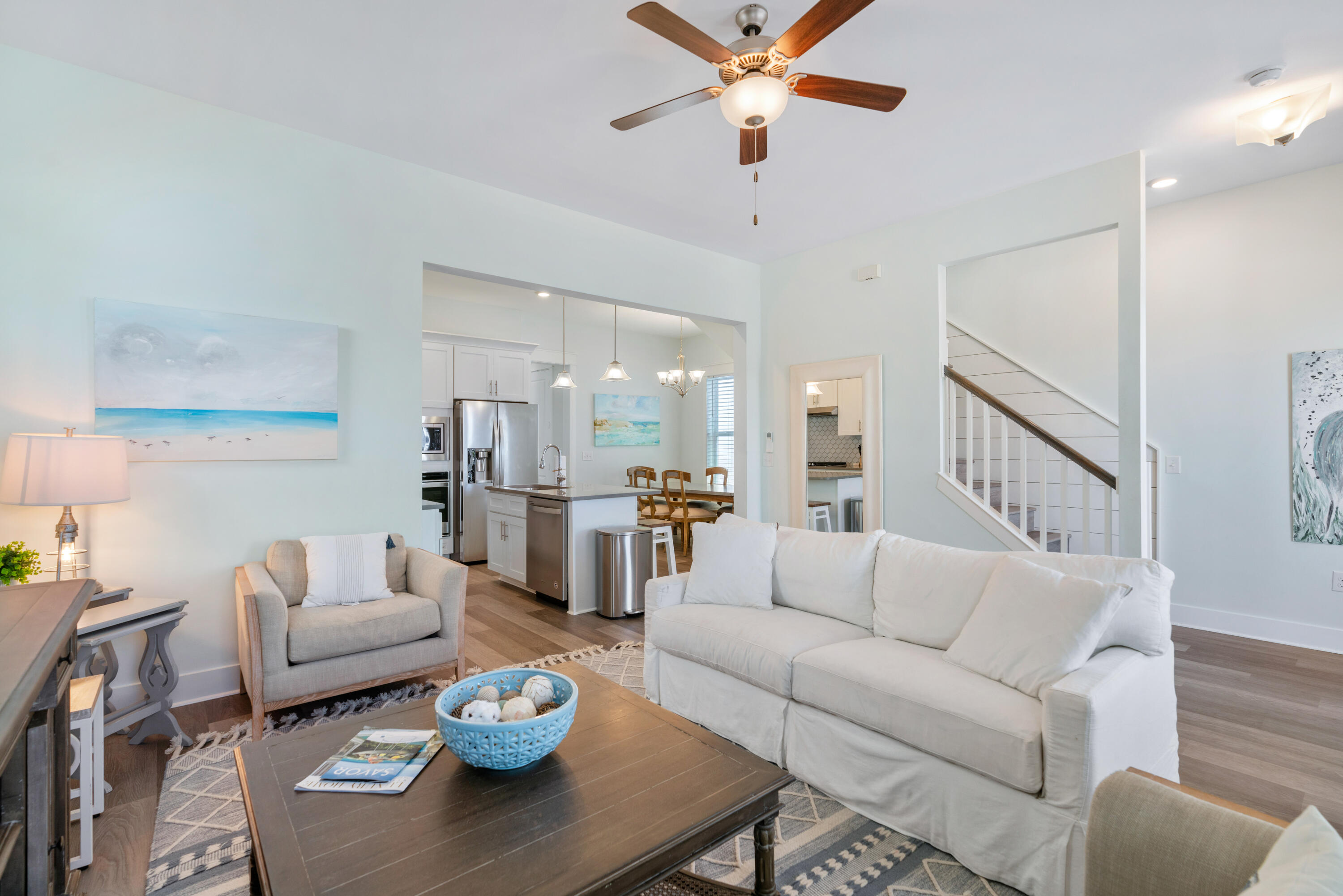 30 Constant Avenue Santa Rosa Beach, FL 32459 - Photo 6 of 51 a living room with furniture and a view of kitchen