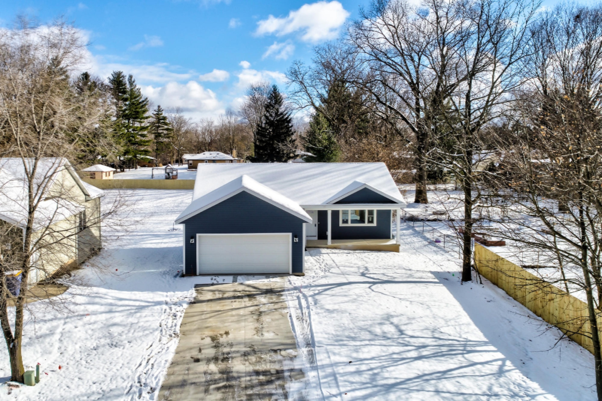 2902 Remy Court Northeast Grand Rapids, MI 49505 - Photo 2 of 41 Front of Home Overhead View