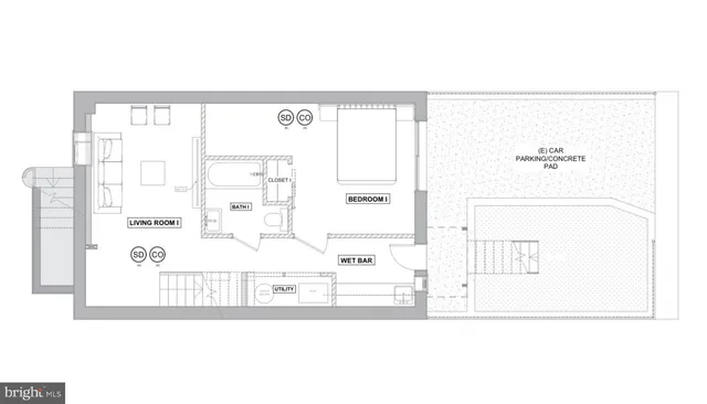 a picture of a floor plan
