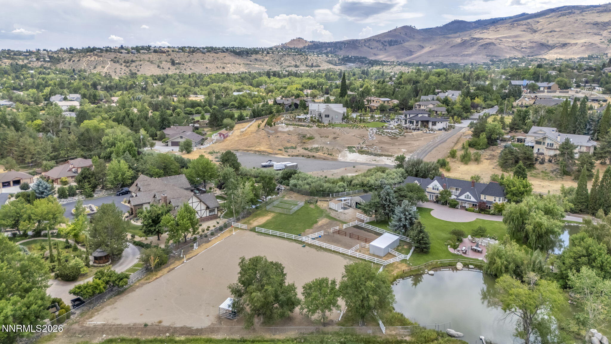 4010 Canyon Drive Reno, NV 89519 - Photo 81 of 147 an aerial view of a city with lots of residential buildings