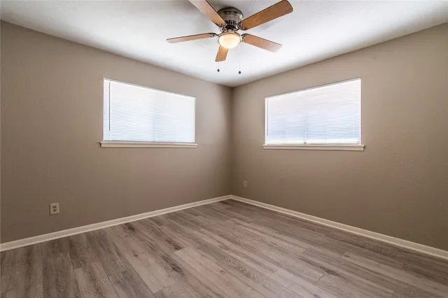 wooden floor in an empty room