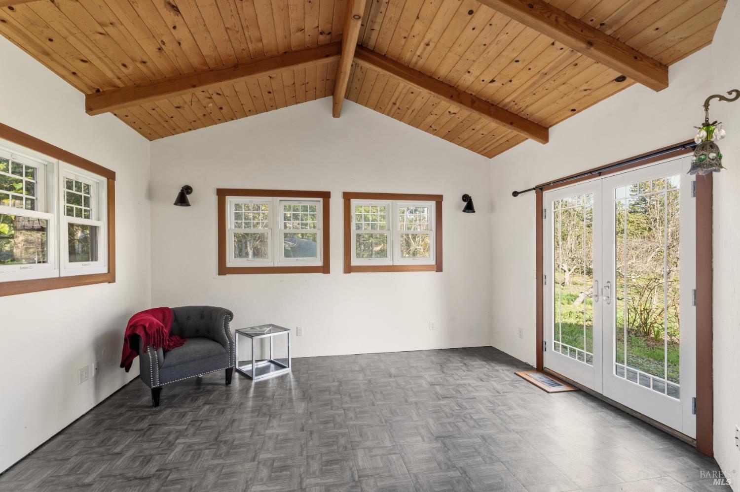 27851 Tenmile Road Gualala, CA 95445 - Photo 16 of 34 Added bedroom w/ doors to yard