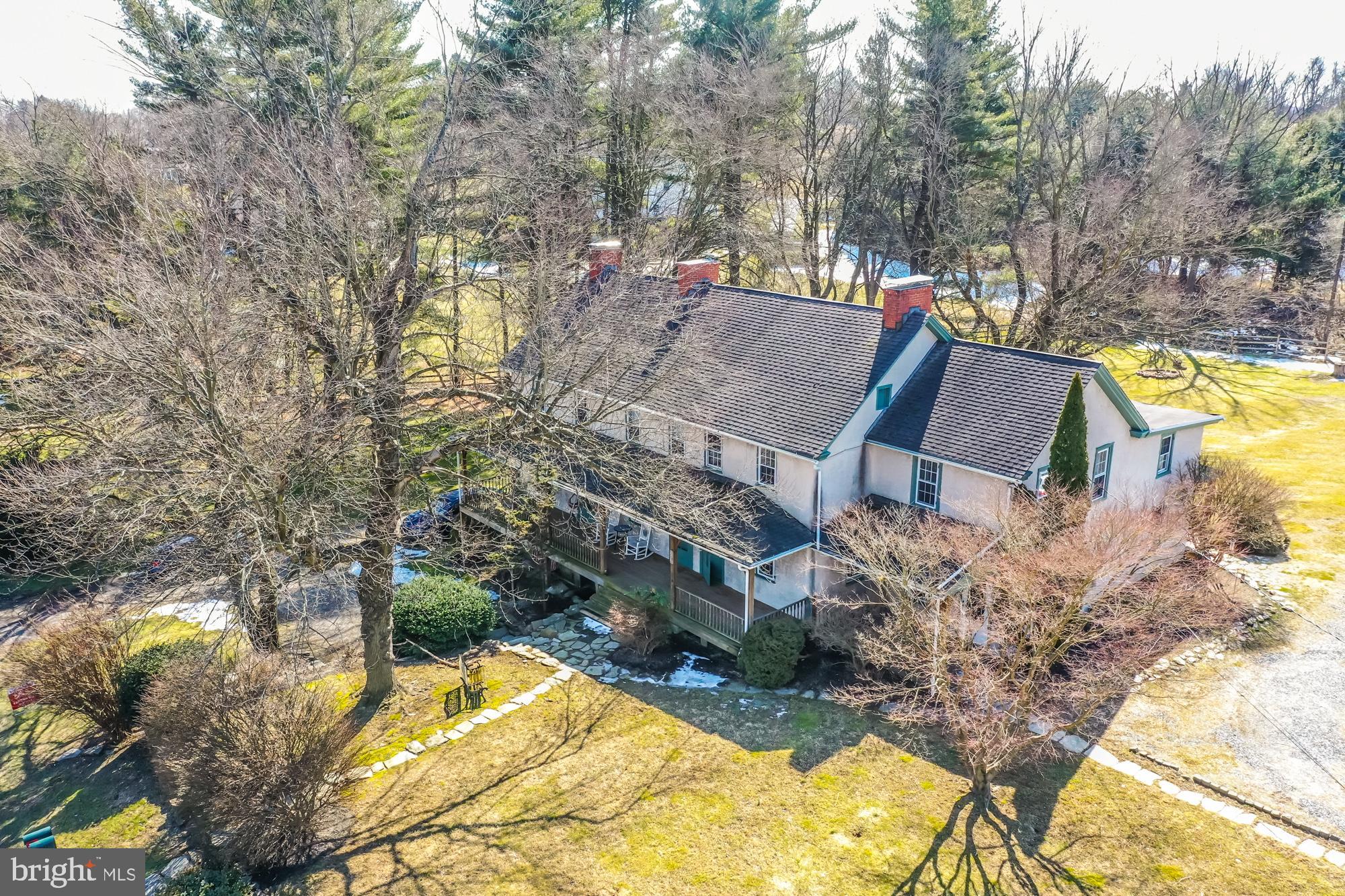 2560 Strasburg Road Coatesville, PA 19320 - Photo 2 of 49 Aerial view of house