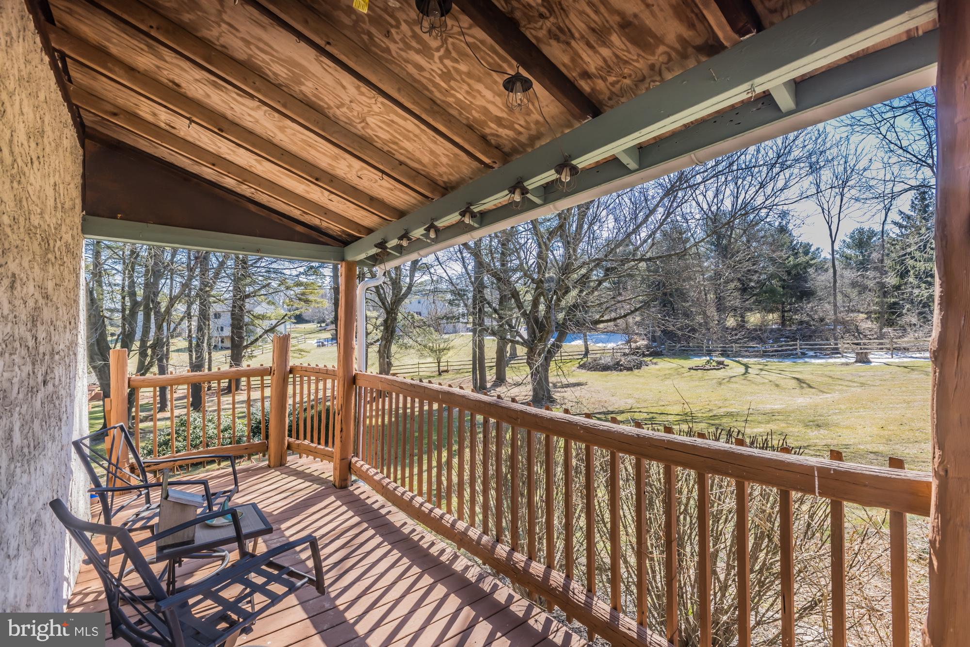 2560 Strasburg Road Coatesville, PA 19320 - Photo 45 of 49 West side deck
