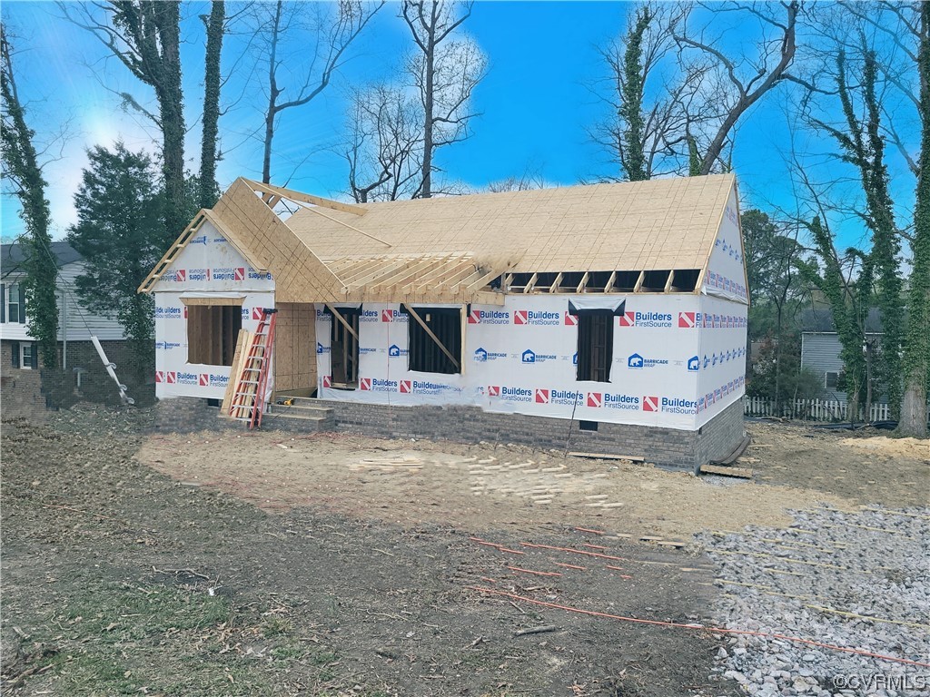 3830 Conduit Road Colonial Heights, VA 23834 - Photo 2 of 5 New Photo 3-28-23 - Construction is moving right along!