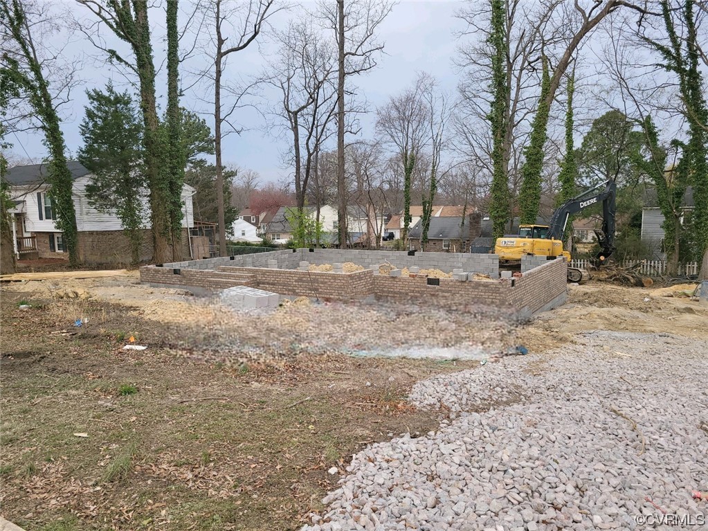 3830 Conduit Road Colonial Heights, VA 23834 - Photo 4 of 5 Current photo 3/17/23 - footings are in. New photos will be taken regularly