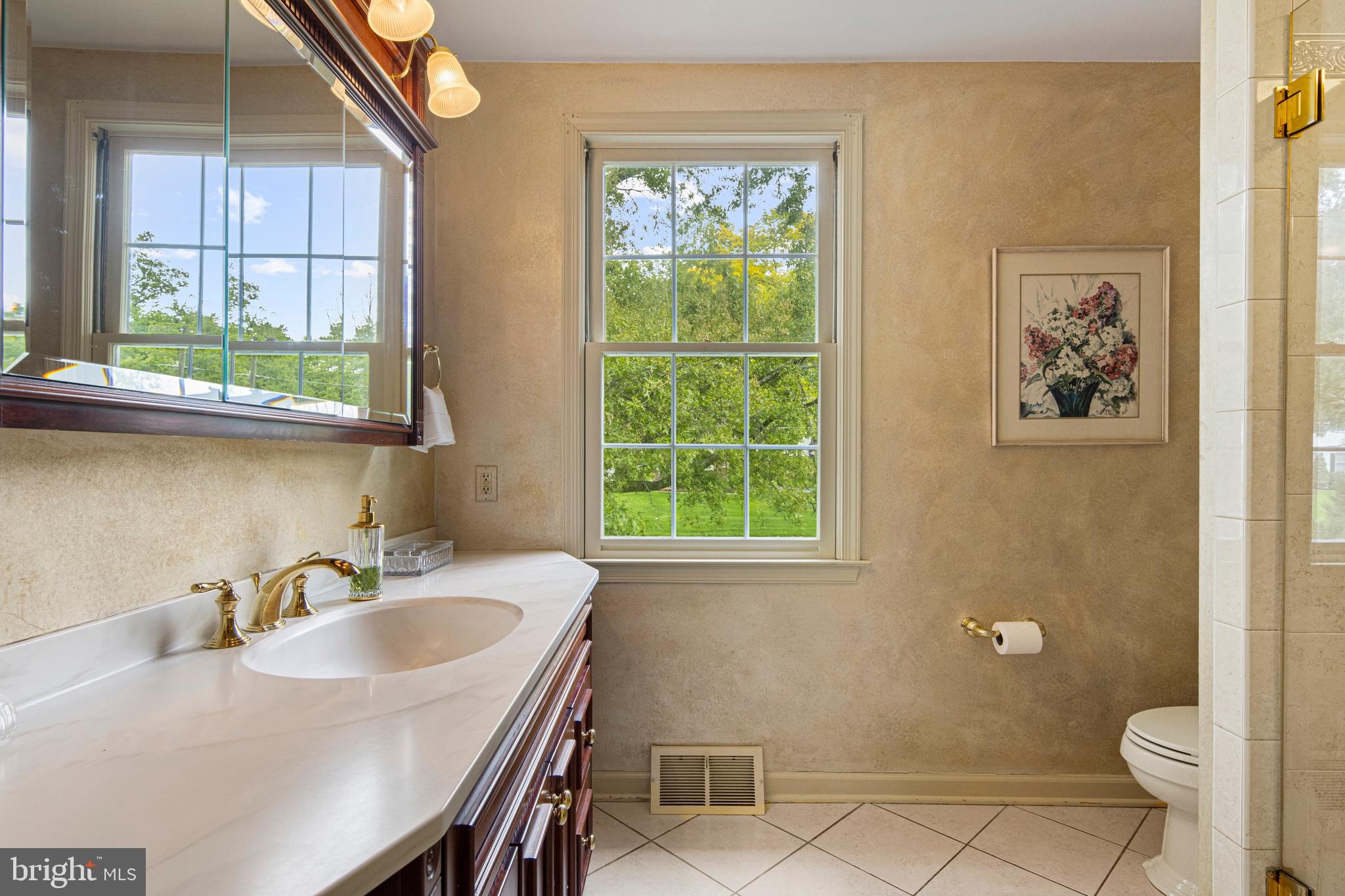 159 Gwynedd Manor Road North Wales, PA 19454 - Photo 24 of 34 Primary bedroom ensuite w/walk in shower.