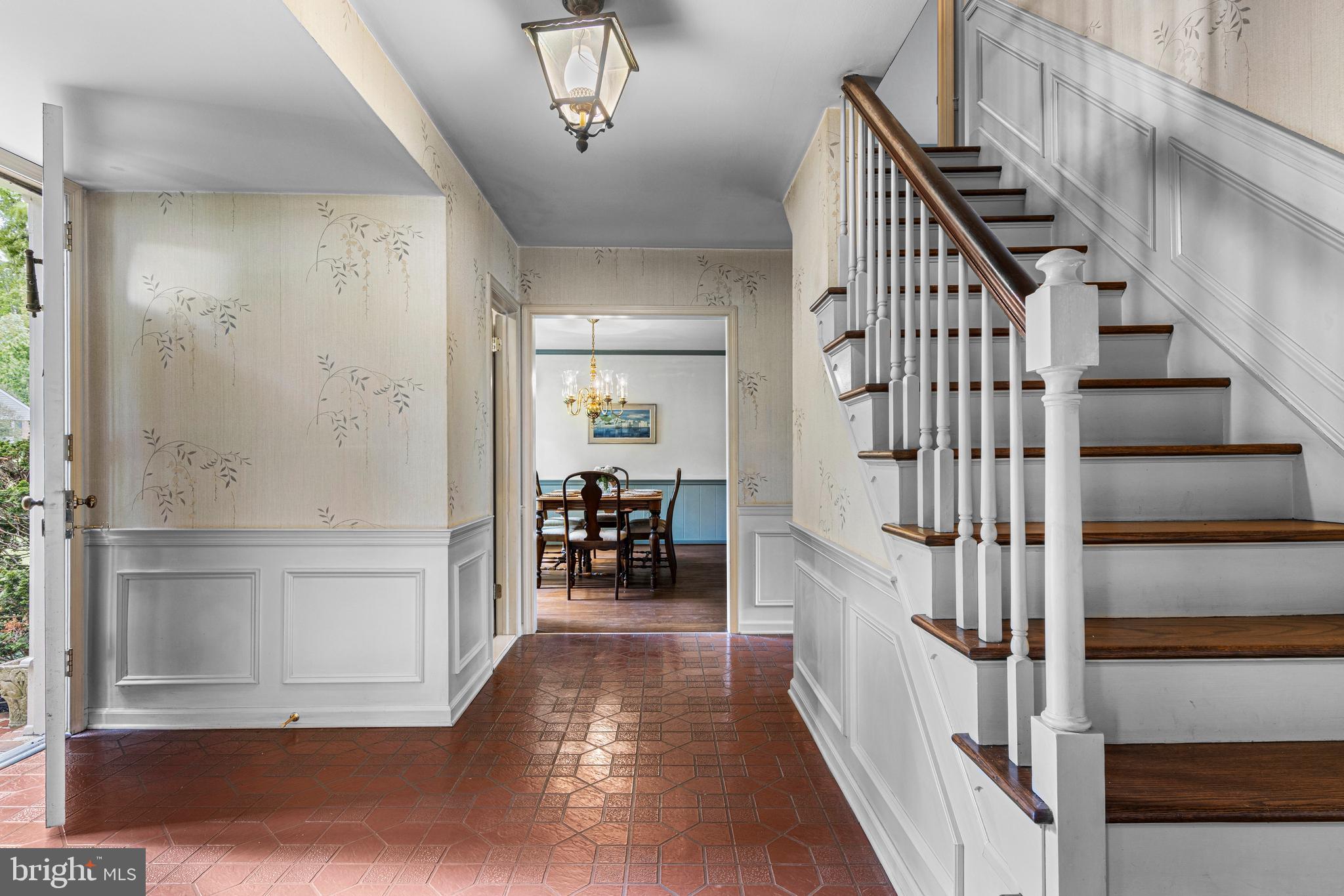 159 Gwynedd Manor Road North Wales, PA 19454 - Photo 4 of 34 View of spacious dining room from foyer