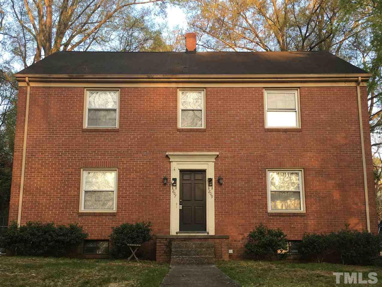 207 Brooks Avenue Raleigh, NC 27607 - Photo 1 of 3 front view of a house