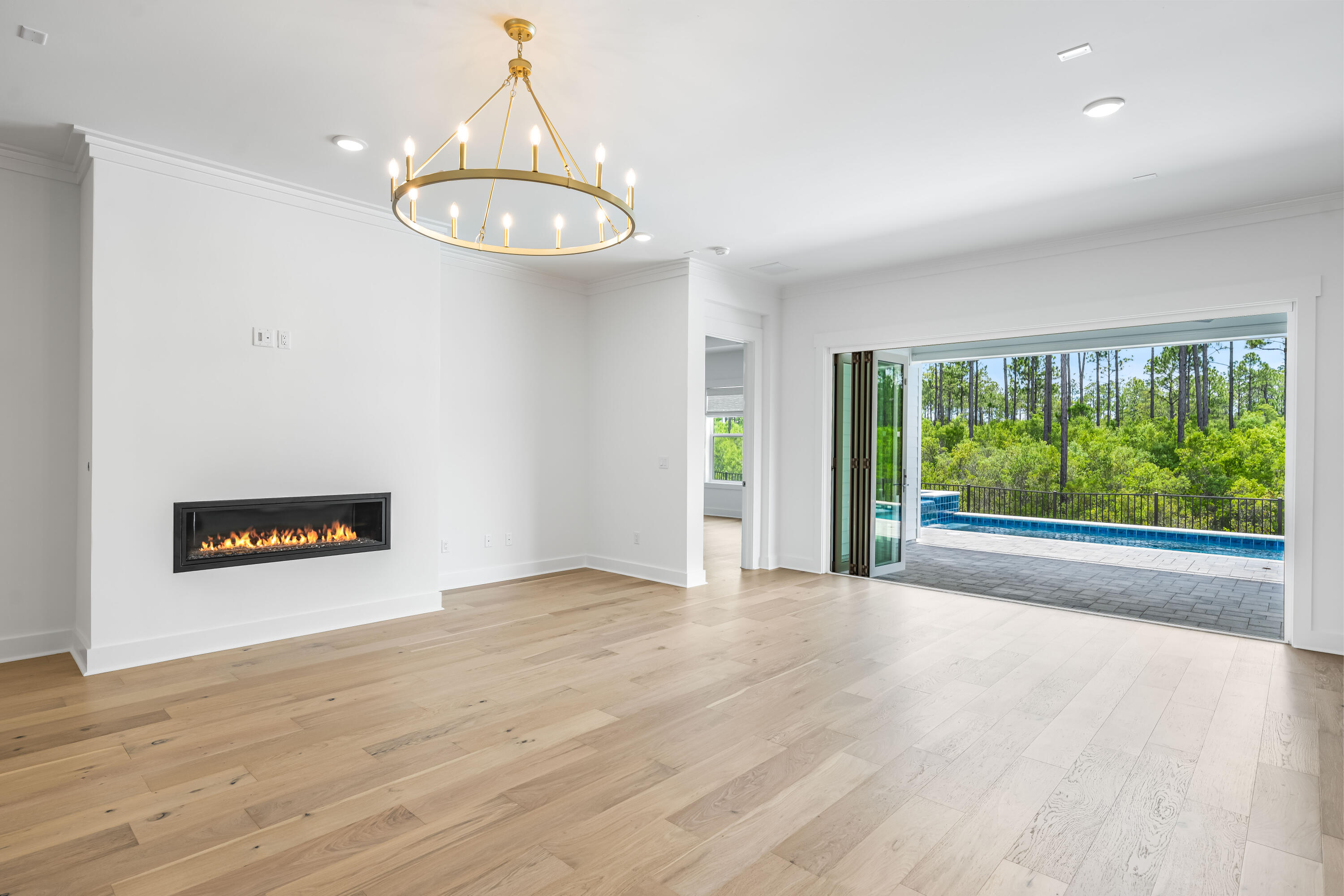 2351 Pathways Dr Inlet Beach Inlet Beach, FL 32461 - Photo 5 of 29 an empty room with wooden floor and windows