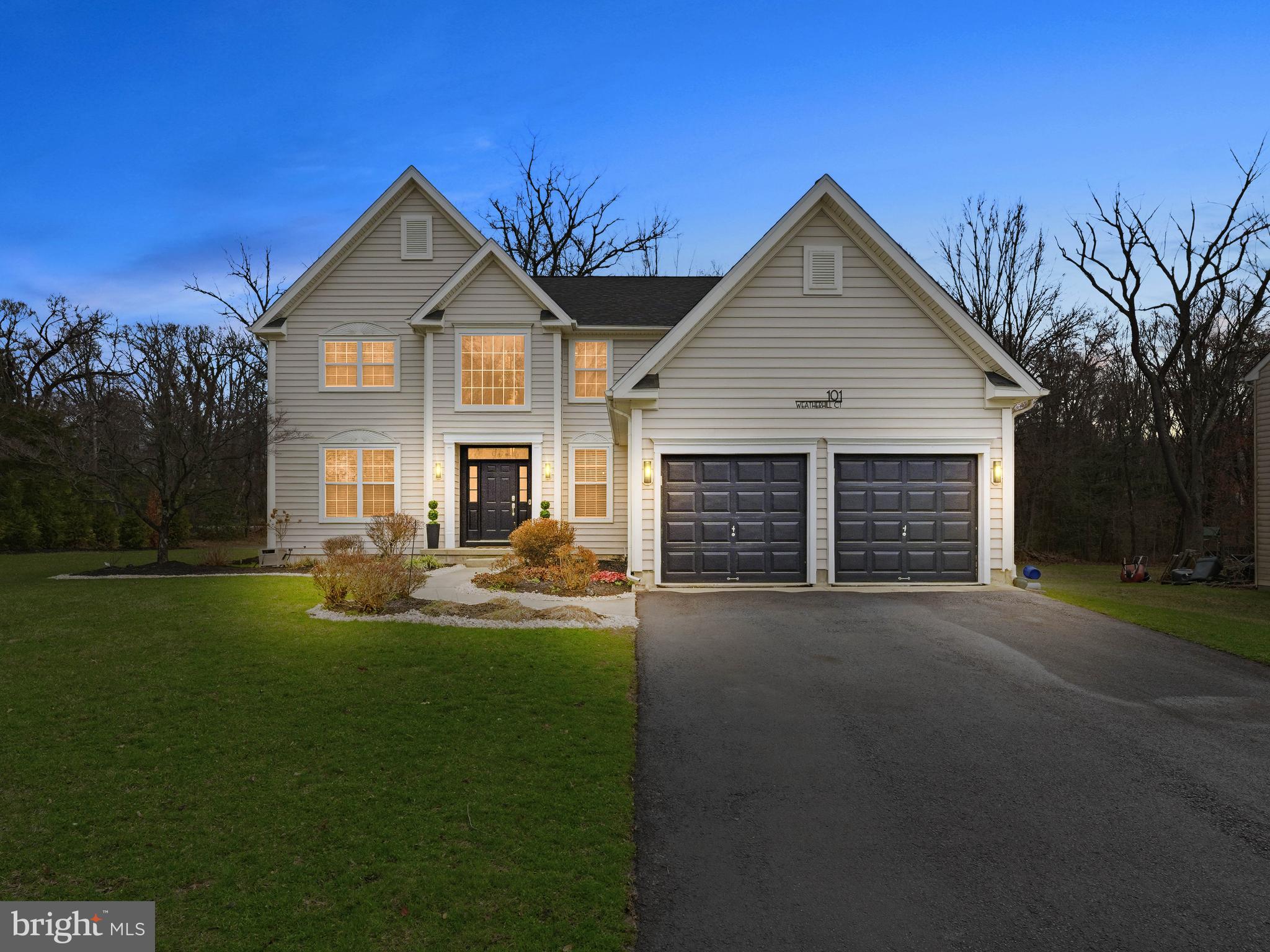 101 Weatherhill Court Hainesport, NJ 08036 - Photo 2 of 41 a view of a house with backyard and garden