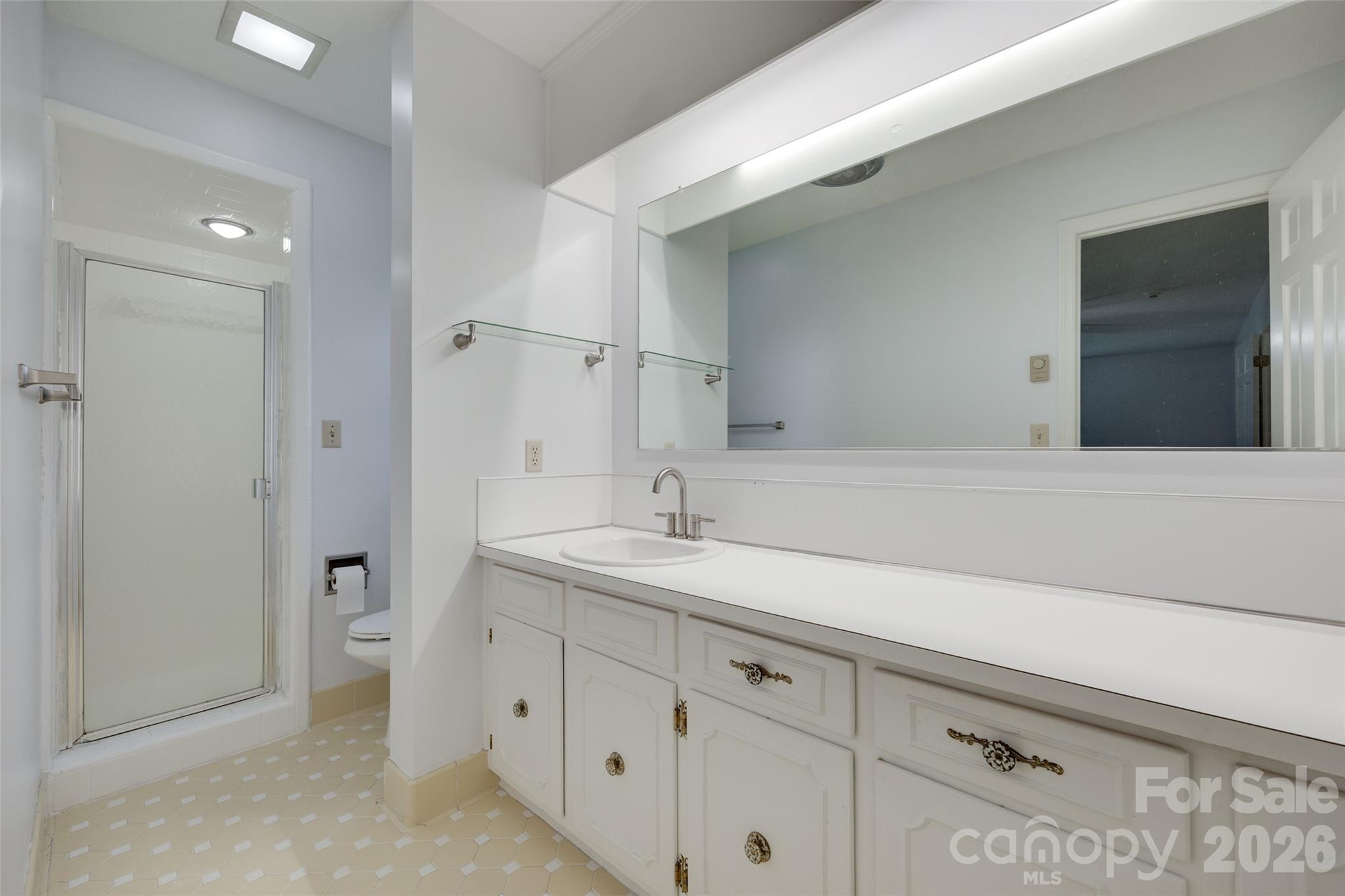 1003 Chesterfield Avenue Lancaster, SC 29720 - Photo 18 of 31 a bathroom with a sink and a mirror