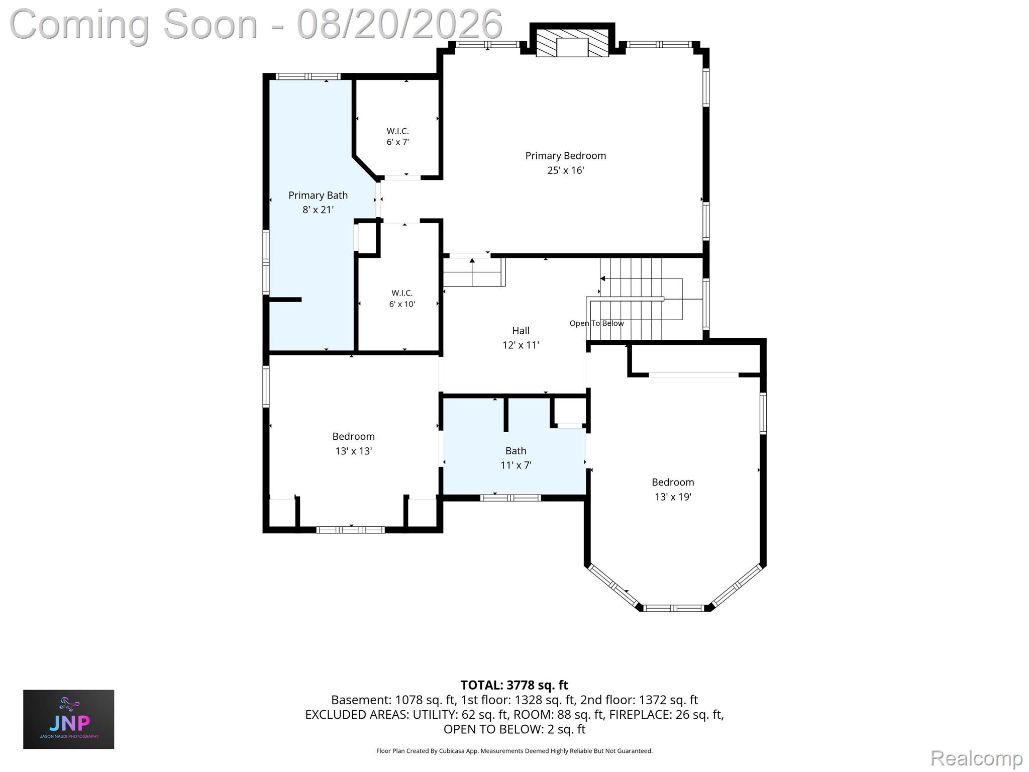 530 West 3rd Street Rochester, MI 48307 - Photo 45 of 46 2D Floor plan for 530 West 3rd Street_2.jpg