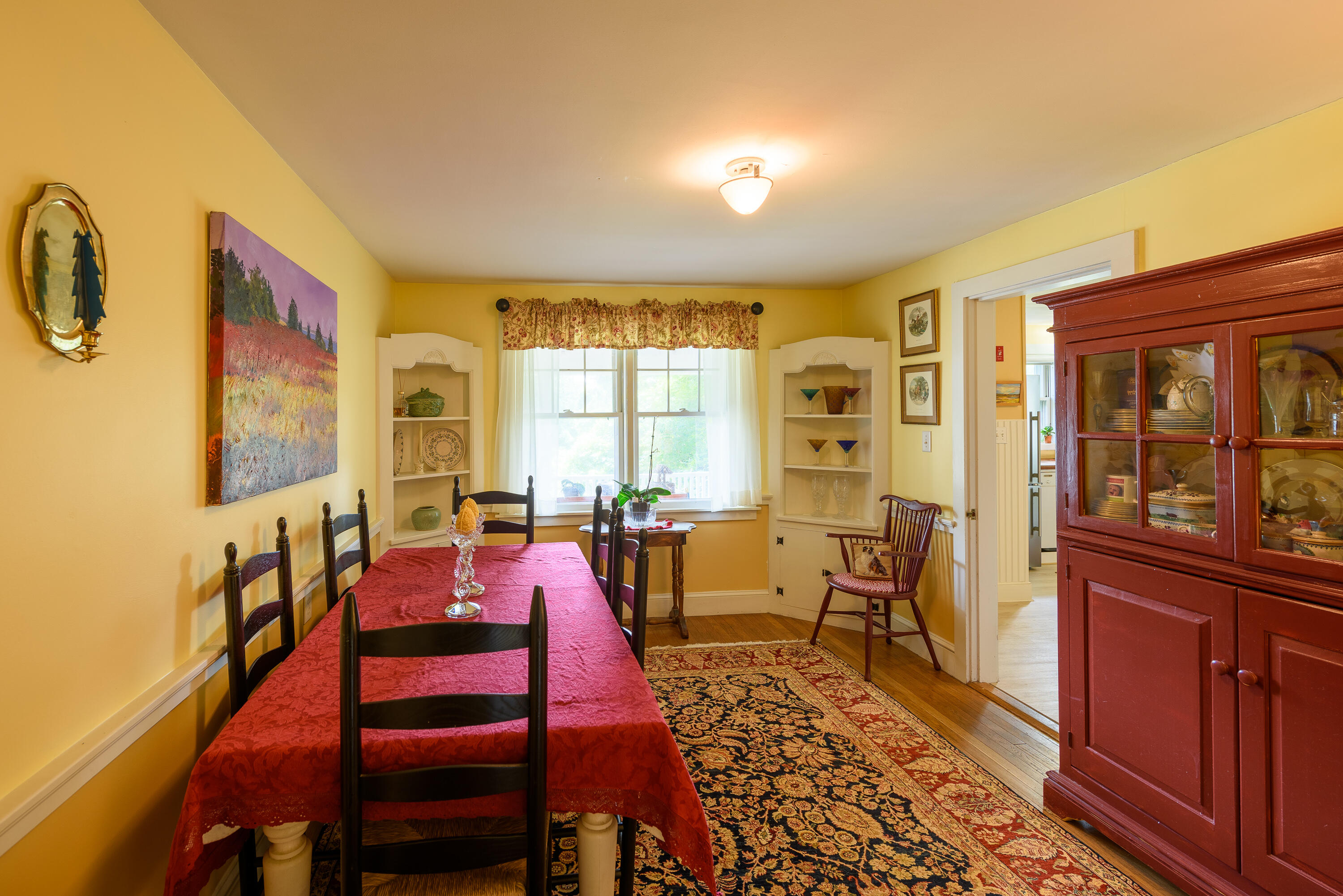 90 West Tisbury Road Edgartown, MA 02539 - Photo 23 of 46 a view of a dining room with furniture