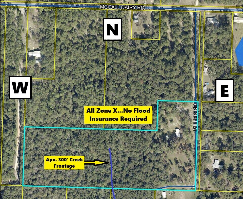 164 Miller Road DeFuniak Springs, FL 32435 - Photo 73 of 76 Aerial 1