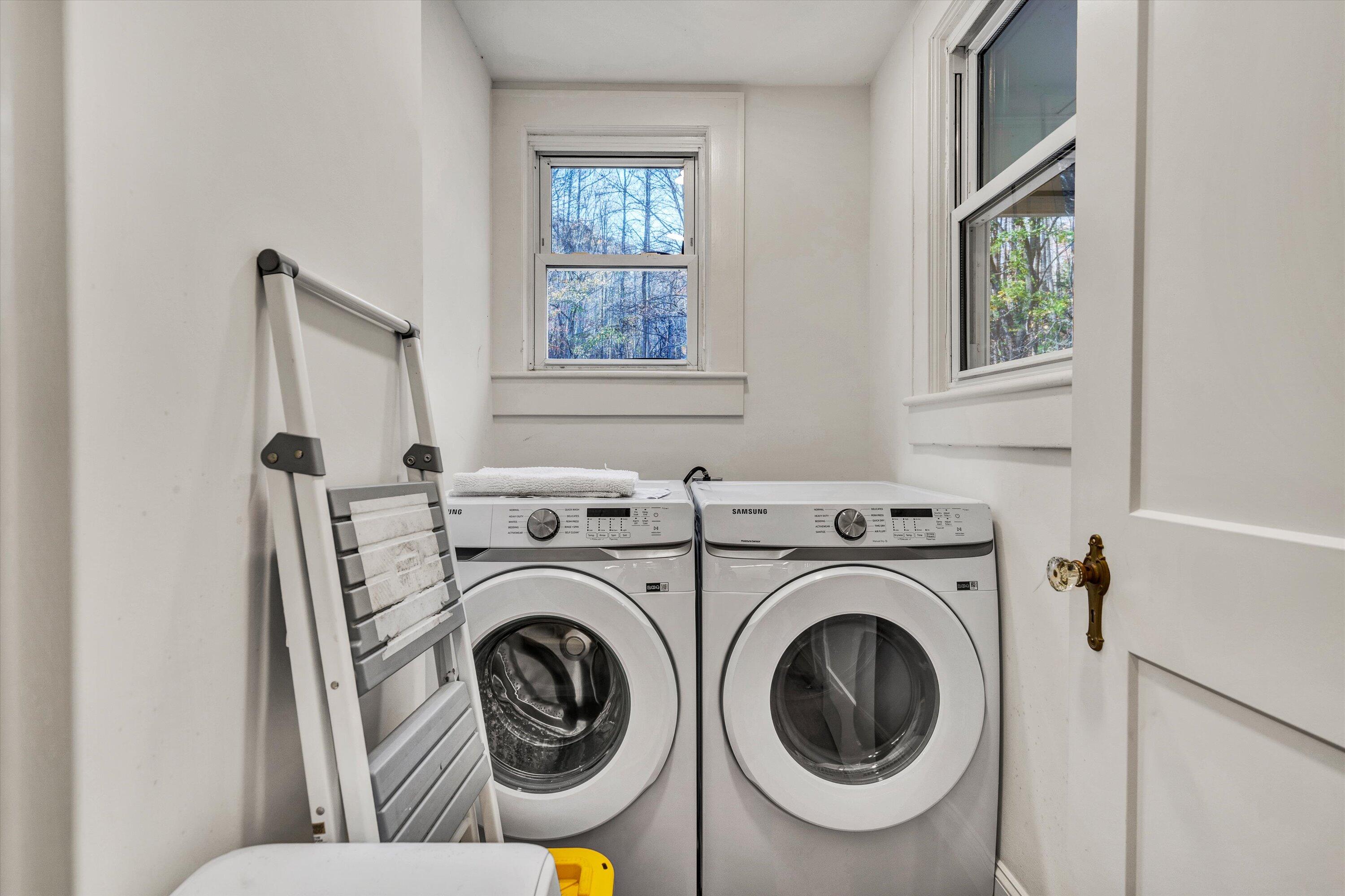 370 Rustic Ridge Road Stuart, VA 24171 - Photo 26 of 42 a utility room with dryer and washer