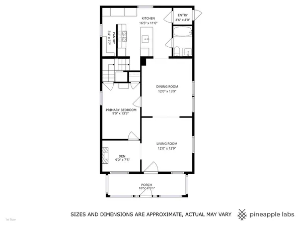 a picture of a floor plan